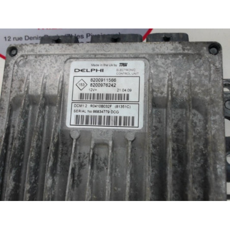 Calculateur moteur RENAULT TWINGO II PHASE 1 d’occasion