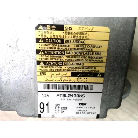 Boitier air bag TOYOTA COROLLA VERSO 2 PHASE 1 d’occasion