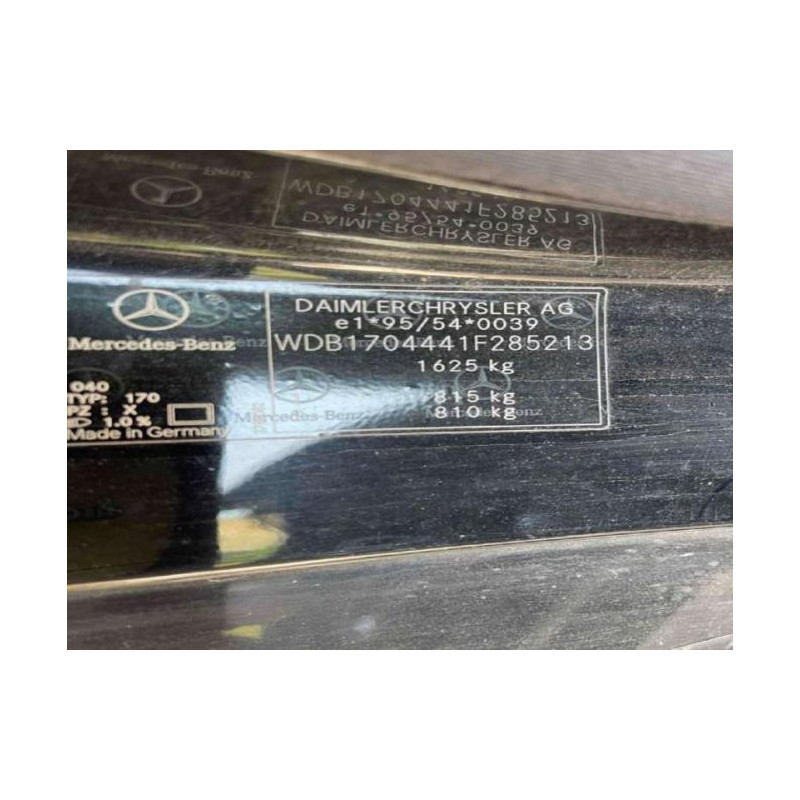 Radiateur eau clim MERCEDES CLASSE SLK 170 PHASE 2 CABRIOLET d’occasion