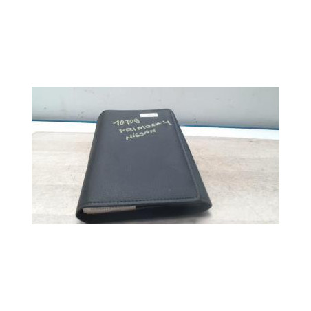 Carnet de bord NISSAN PRIMERA 4 d’occasion