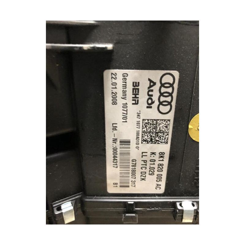 Bloc chauffage AUDI A4 3 PHASE 1 d’occasion