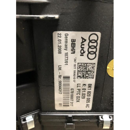 Bloc chauffage AUDI A4 3 PHASE 1 d’occasion