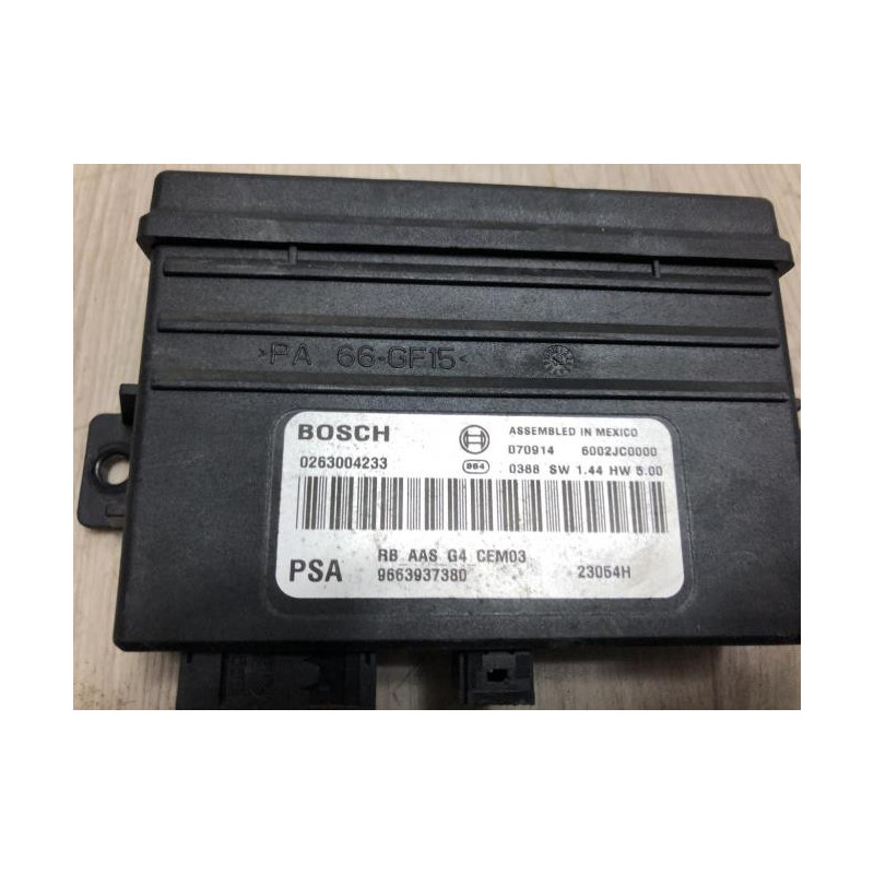 Boitier d'aide au stationnement PEUGEOT 308 1 PHASE 1 d’occasion