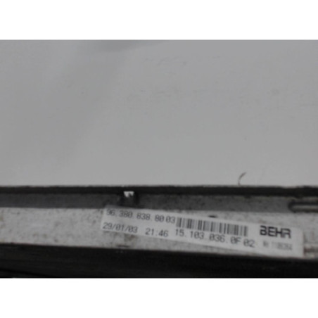 Radiateur eau CITROEN C5 1 PHASE 2 d’occasion