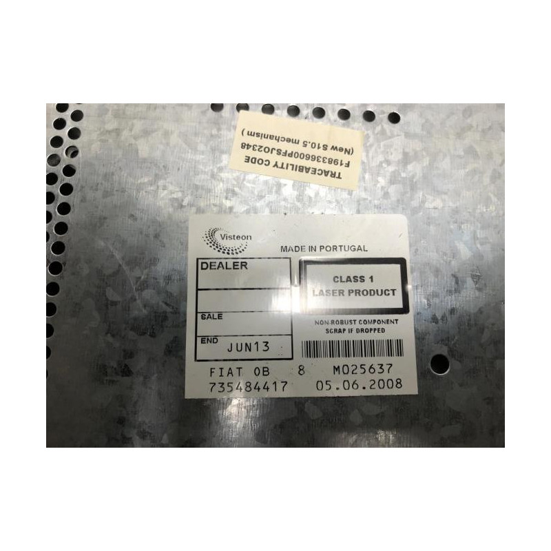 Autoradio d'origine FIAT BRAVO 2 d’occasion