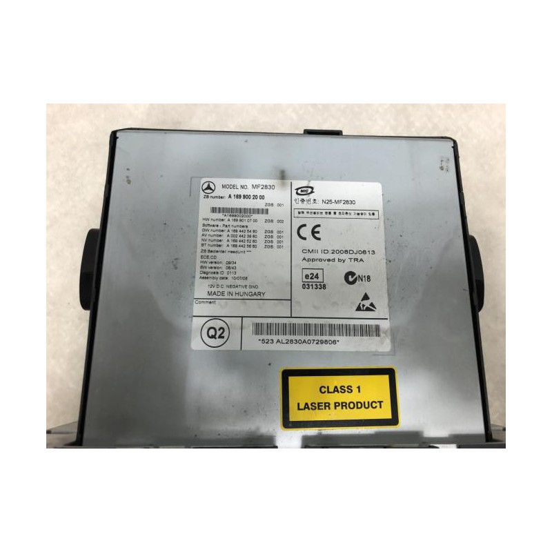 Autoradio d'origine MERCEDES CLASSE B 245 PHASE 2 d’occasion