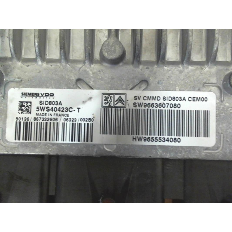Calculateur moteur PEUGEOT 407 SW BREAK (6E) SW HDI d’occasion