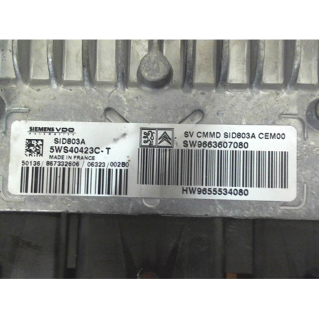 Calculateur moteur PEUGEOT 407 SW BREAK (6E) SW HDI d’occasion