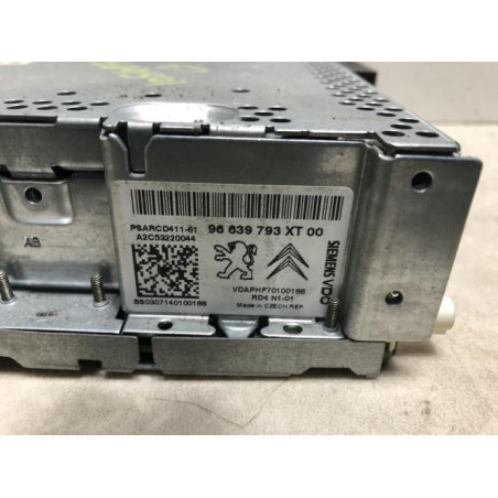 Autoradio d'origine CITROEN C3 1 PHASE 1 d’occasion