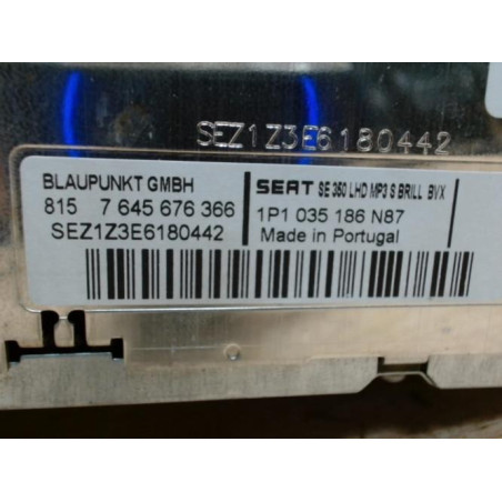 Autoradio d'origine SEAT LEON 2 PHASE 1 d’occasion
