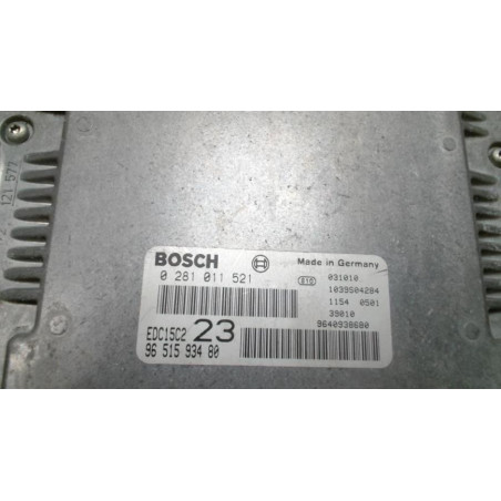Calculateur moteur CITROEN XSARA PICASSO PHASE 1 d’occasion