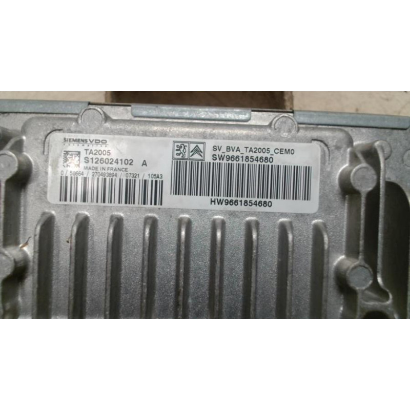 Calculateur moteur PEUGEOT 307 PHASE 1 d’occasion