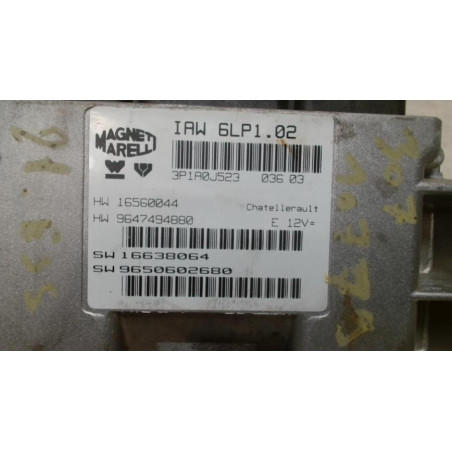 Calculateur moteur PEUGEOT 307 PHASE 1 d’occasion