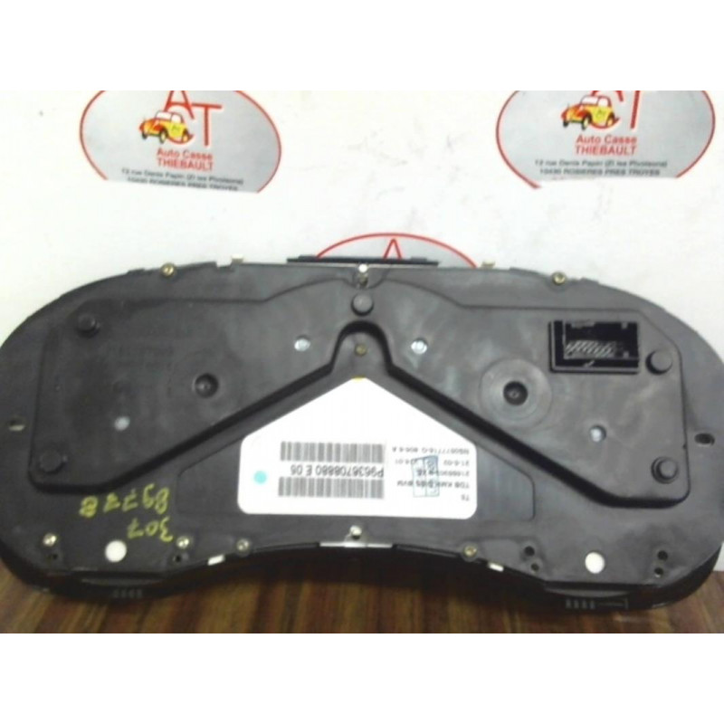 Compteur PEUGEOT 307 PHASE 1 d’occasion