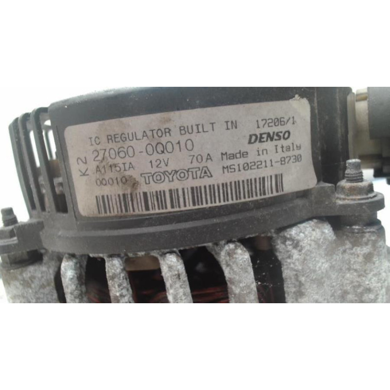 Alternateur CITROEN C1 1 PHASE 1 d’occasion