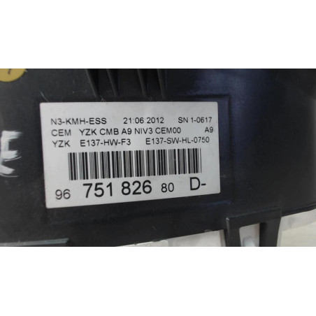 Compteur PEUGEOT 208 1 PHASE 1 d’occasion