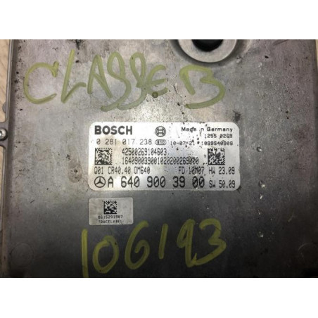 Calculateur moteur MERCEDES CLASSE B 245 PHASE 2 d’occasion