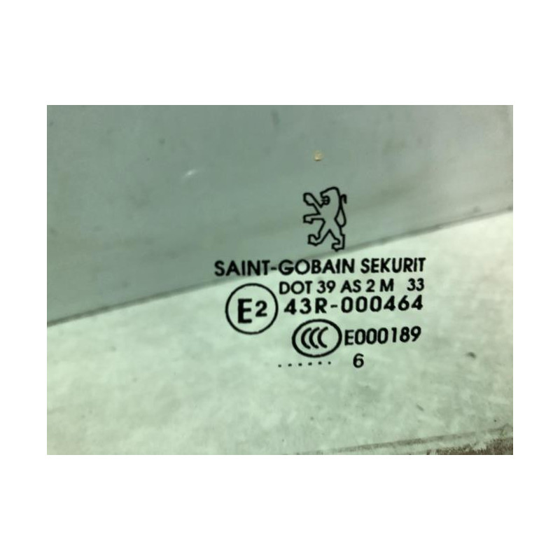 Vitre arriere droit PEUGEOT 206 PHASE 2 d’occasion