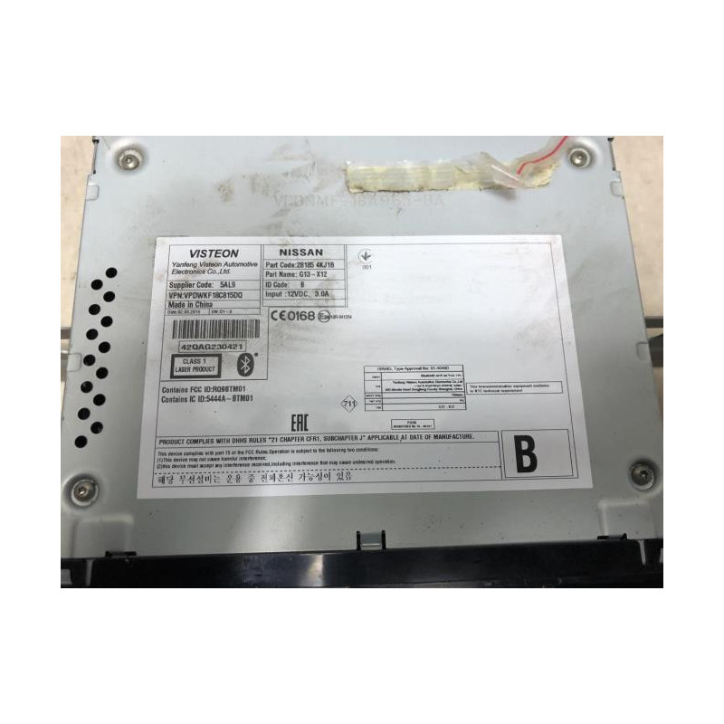 Autoradio d'origine NISSAN NAVARA NP300 d’occasion