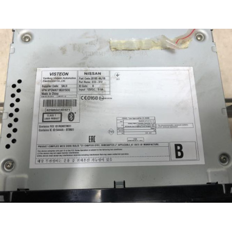 Autoradio d'origine NISSAN NAVARA NP300 d’occasion