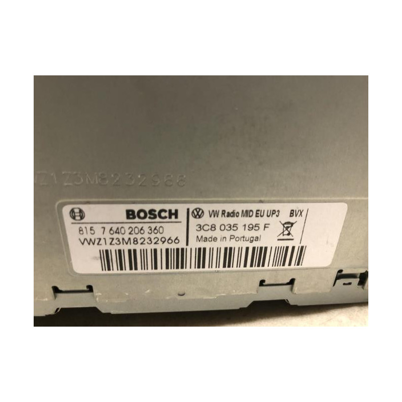 Autoradio d'origine VOLKSWAGEN SCIROCCO 3 PHASE 1 COUPE d’occasion