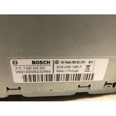 Autoradio d'origine VOLKSWAGEN SCIROCCO 3 PHASE 1 COUPE d’occasion