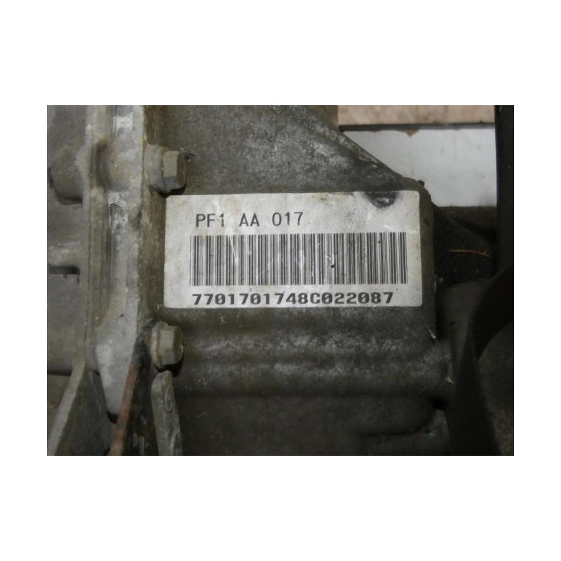 Boite de vitesses RENAULT MASTER 2 PHASE 1 d’occasion