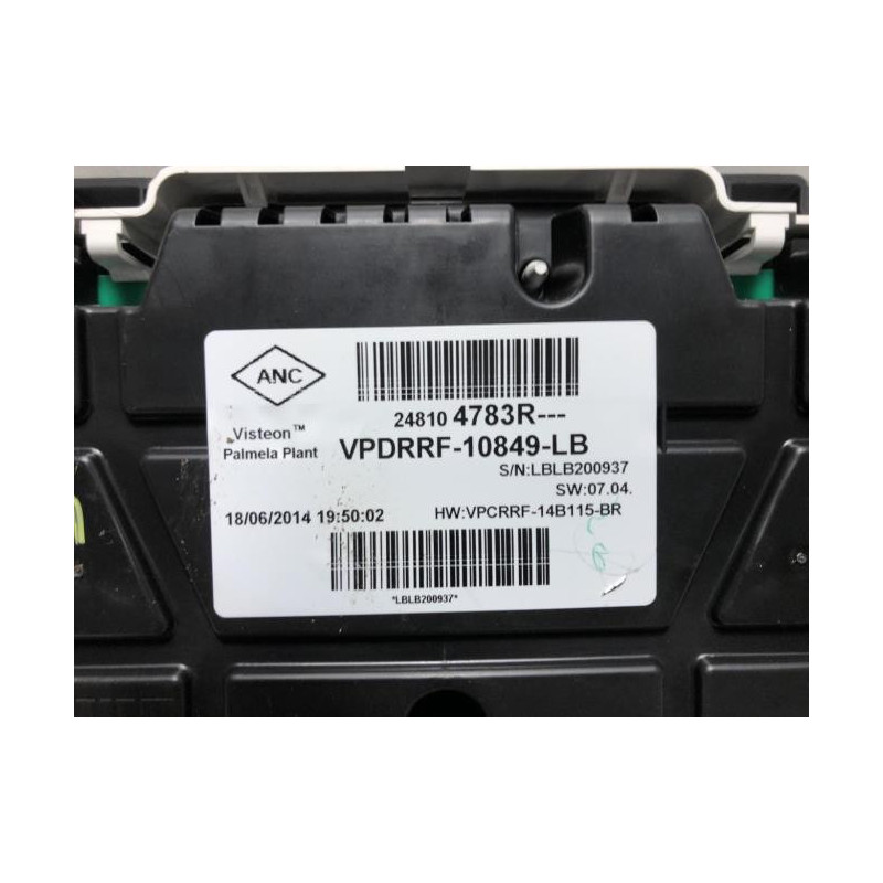 Compteur RENAULT CAPTUR 1 PHASE 1 d’occasion