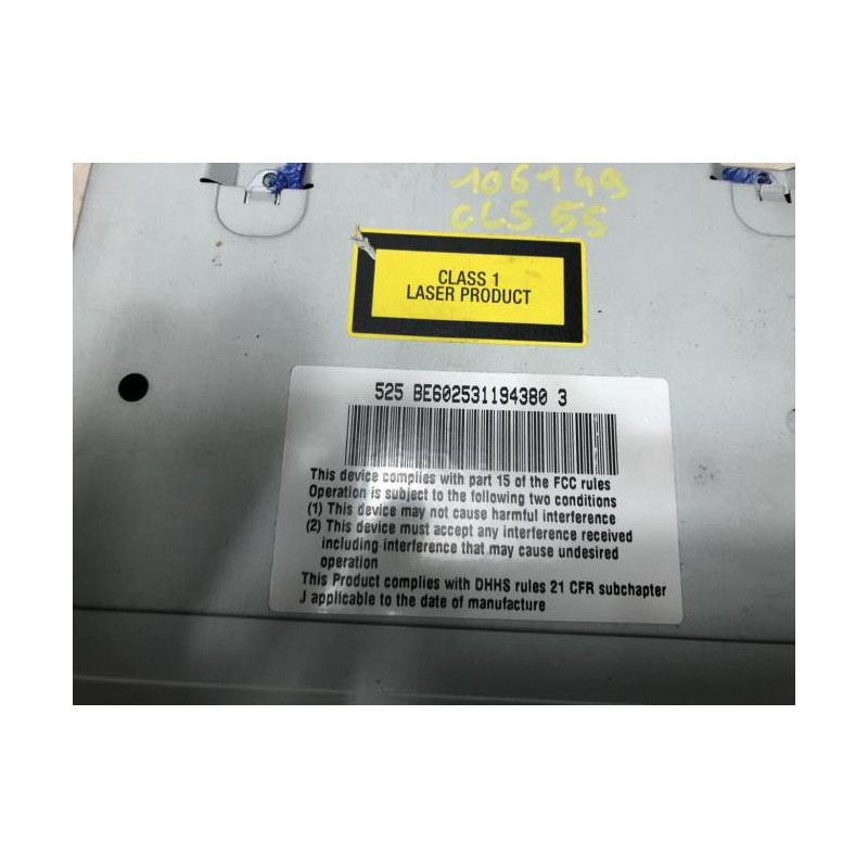 Autoradio d'origine MERCEDES CLASSE CLS 219 PHASE 1 d’occasion