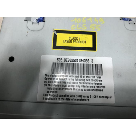 Autoradio d'origine MERCEDES CLASSE CLS 219 PHASE 1 d’occasion