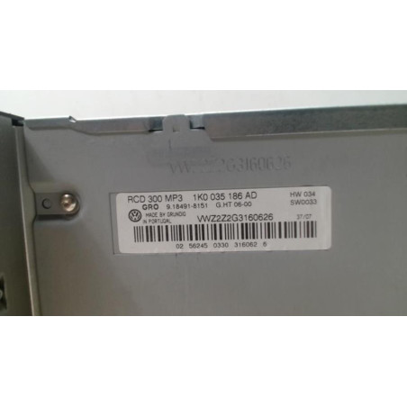 Autoradio d'origine VOLKSWAGEN GOLF 5 d’occasion