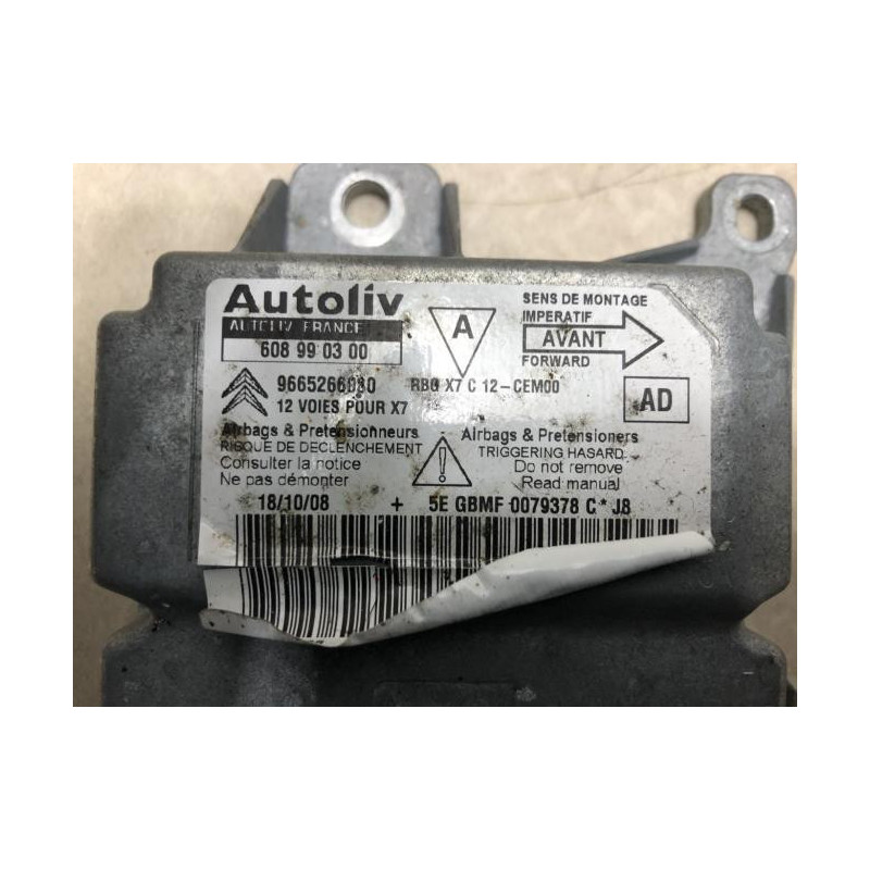 Boitier air bag CITROEN C5 2 d’occasion