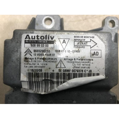 Boitier air bag CITROEN C5 2 d’occasion
