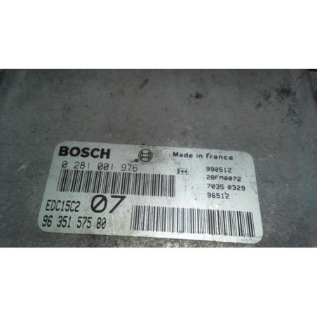 Calculateur moteur CITROEN XSARA PHASE 1 BREAK d’occasion
