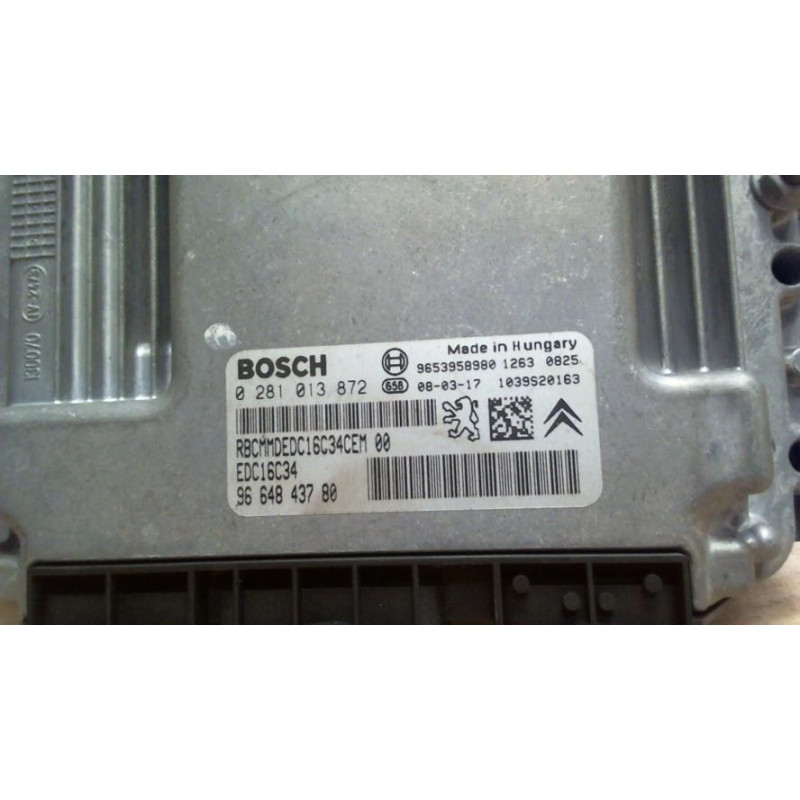 Calculateur moteur CITROEN C4 GRAND PICASSO 1 d’occasion