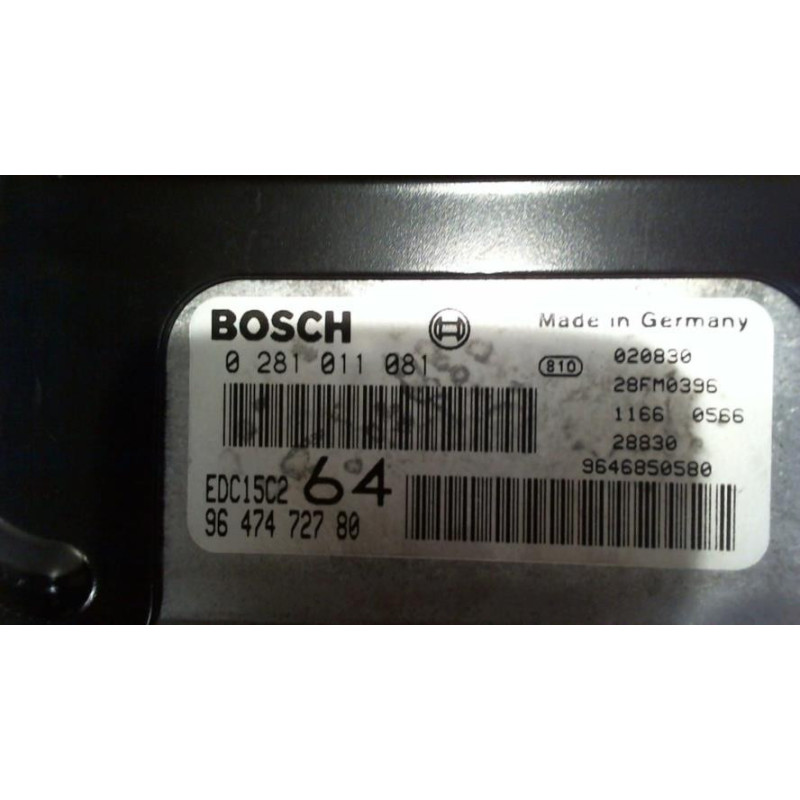 Calculateur moteur PEUGEOT 307 PHASE 1 BREAK d’occasion
