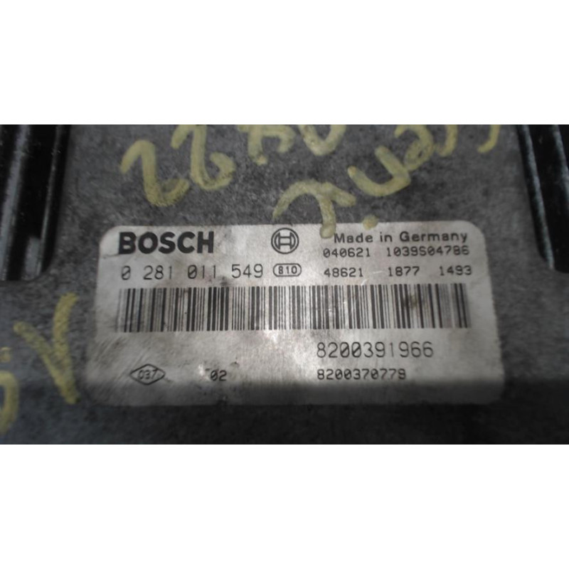 Calculateur moteur RENAULT SCENIC 2 PHASE 1 d’occasion