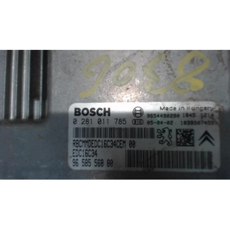 Calculateur moteur CITROEN C3 1 PHASE 1 d’occasion