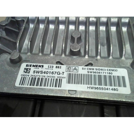 Calculateur moteur PEUGEOT 407 PHASE 1 BREAK d’occasion