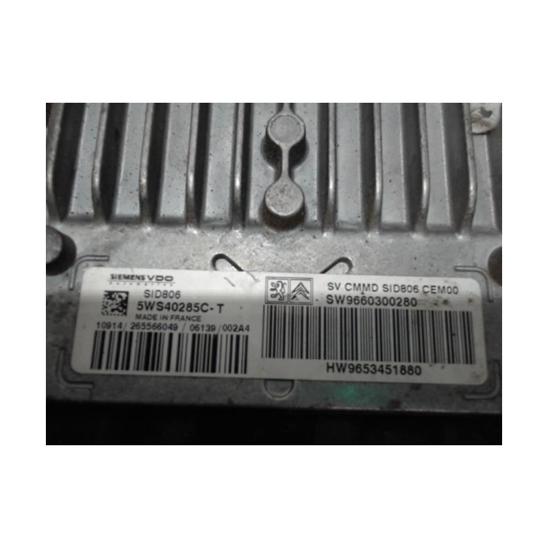 Calculateur moteur CITROEN C2 PHASE 1 d’occasion