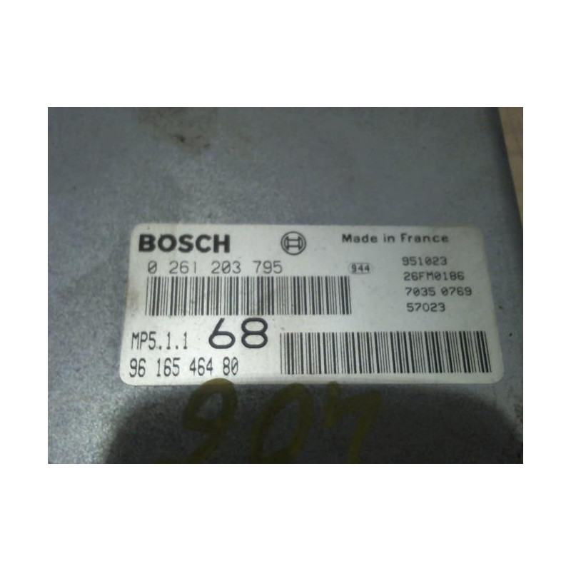 Calculateur moteur PEUGEOT 406 PHASE 1 d’occasion