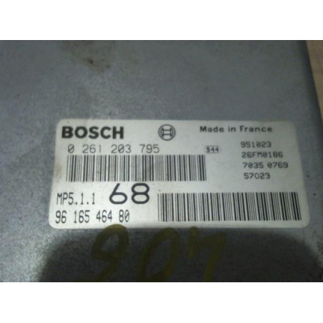 Calculateur moteur PEUGEOT 406 PHASE 1 d’occasion