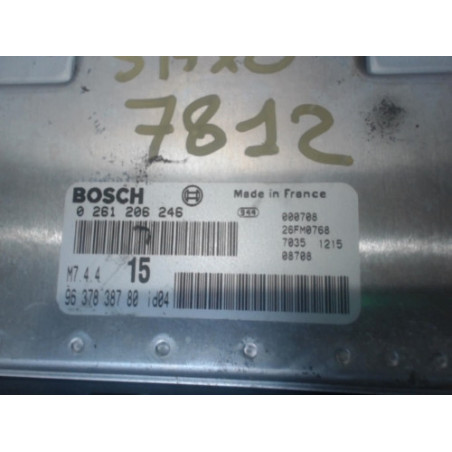 Calculateur moteur CITROEN SAXO PHASE 2 d’occasion