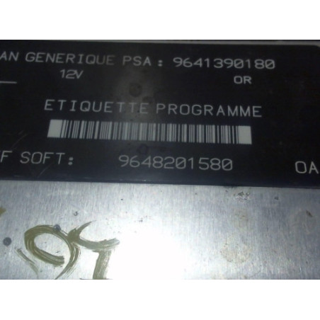 Calculateur moteur PEUGEOT 206 PHASE 1 d’occasion