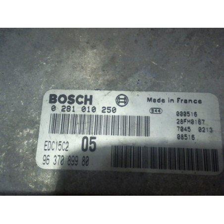 Calculateur moteur PEUGEOT 206 PHASE 1 d’occasion