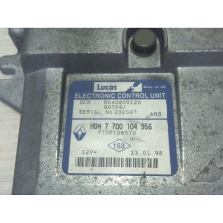 Calculateur moteur RENAULT KANGOO 1 PHASE 1 d’occasion