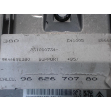 Calculateur moteur CITROEN C4 1 PHASE 1 d’occasion