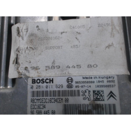 Calculateur moteur CITROEN C4 1 PHASE 1 COUPE d’occasion