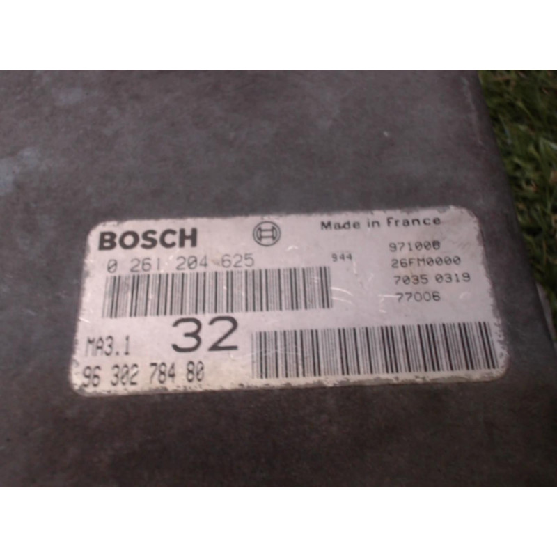 Calculateur moteur CITROEN SAXO PHASE 1 d’occasion