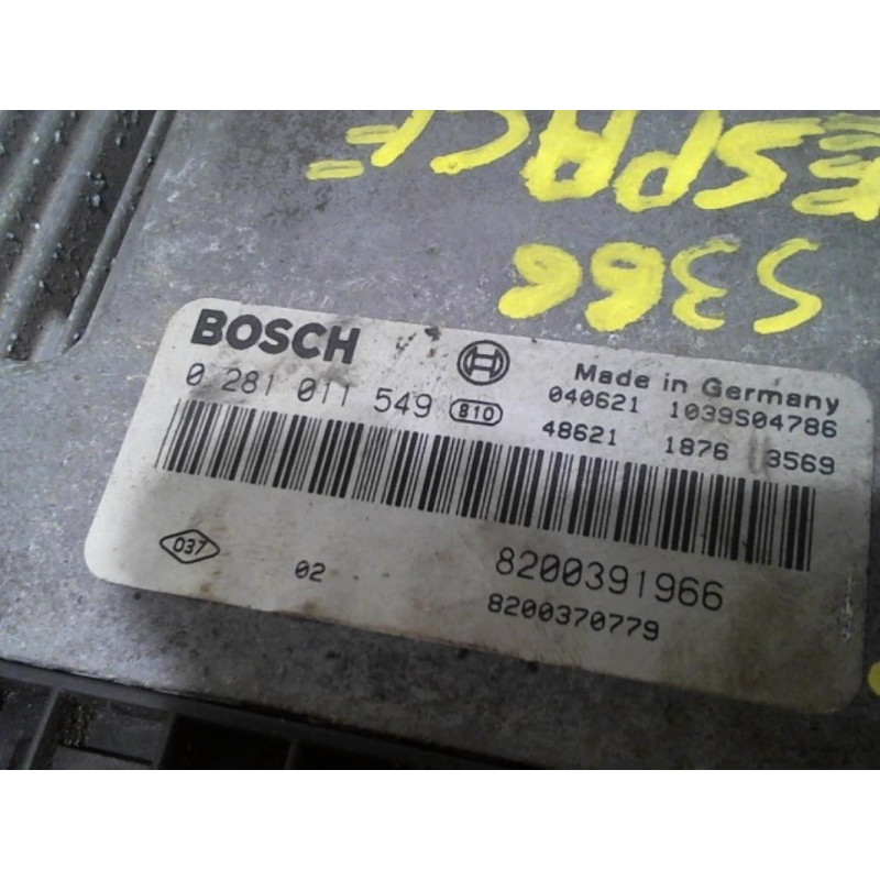 Calculateur moteur RENAULT SCENIC 2 PHASE 1 d’occasion